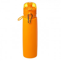 Бутылка Tramp силиконовая Оранжевый 700мл