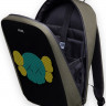 Рюкзак с LED-дисплеем MAX - MIDNIGHT GREEN тёмно-зелёный