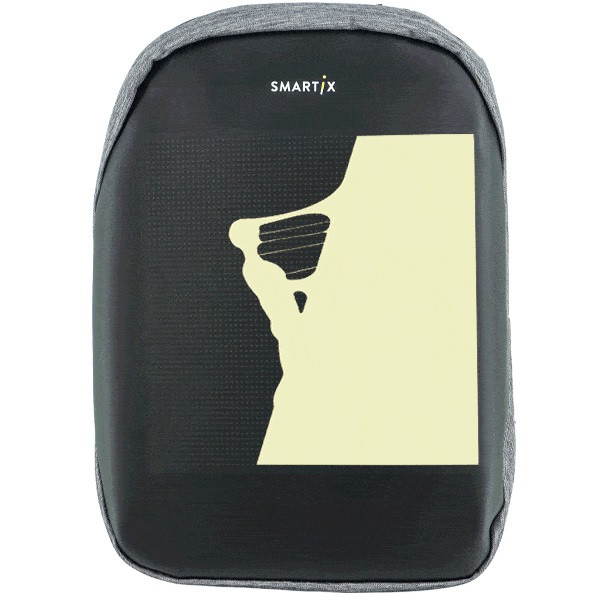 Рюкзак с LED дисплеем SMARTIX LED 4 Серый