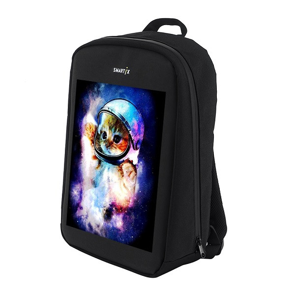 Рюкзак с LED дисплеем SMARTIX LED 3 Plus Черный