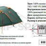Палатка Totem Indi 3 (V2) зеленый