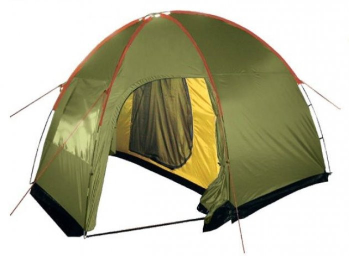 Палатка Tramp Lite Anchor 4 зеленый